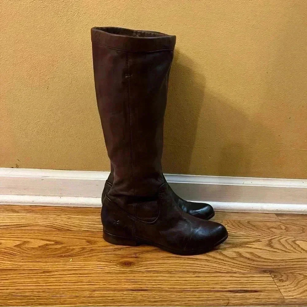 Frye Cindy Slouch #77966 Size 5.5 Boots - Picture 2 of 10
